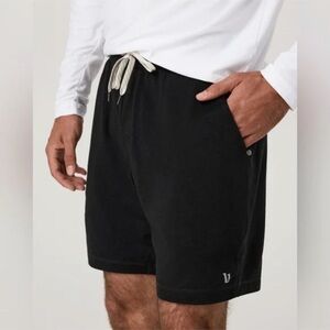 Vuori Mens Ponto Athletic Performance Shorts in Midnight Heather